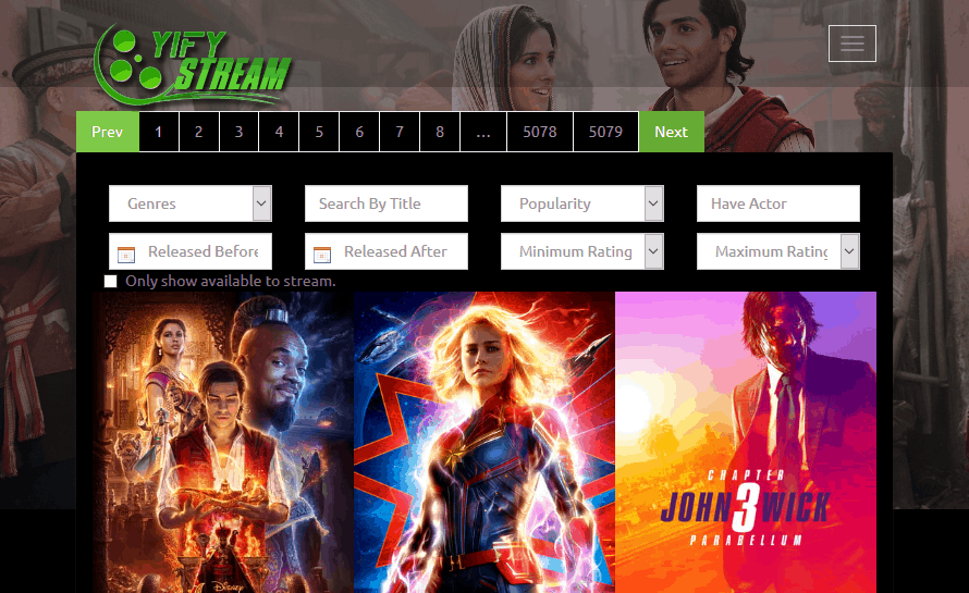 Top 10 Putlocker Alternatives [2019] to Stream Movies for Free
