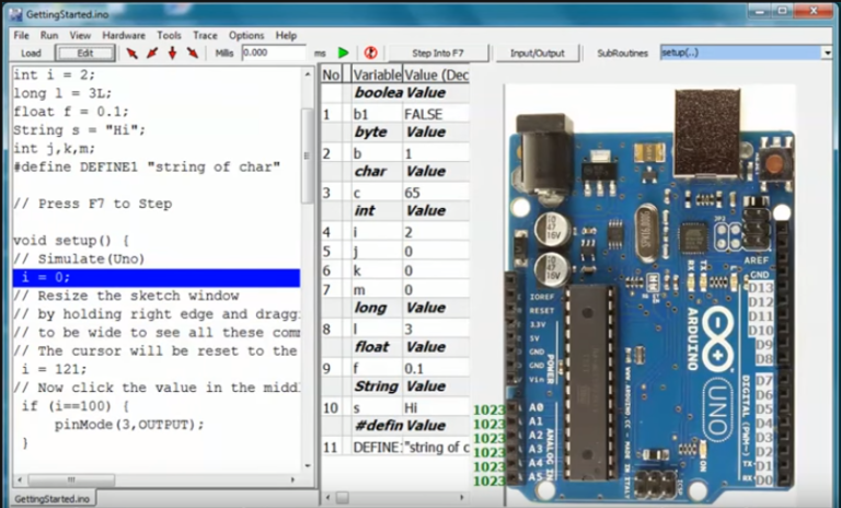 arduino simulator download windows