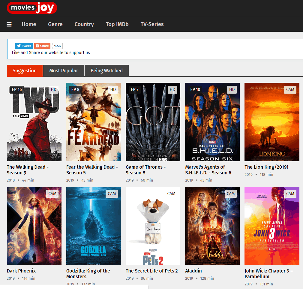 free movie online websites without downloading