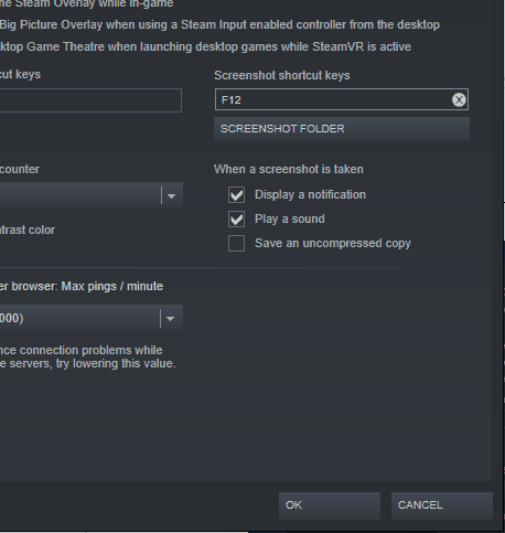 Steam Screenshot Shortcut