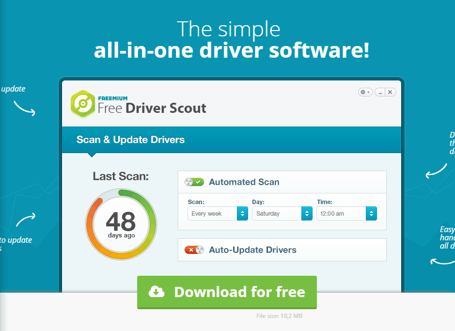 free driver scout