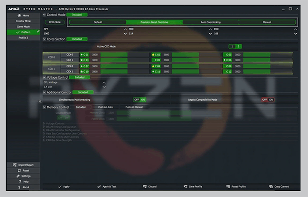 amd ryzen master