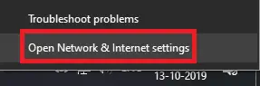 Network Internet Settings