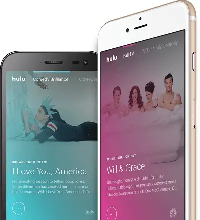 Hulu on mobile devices
