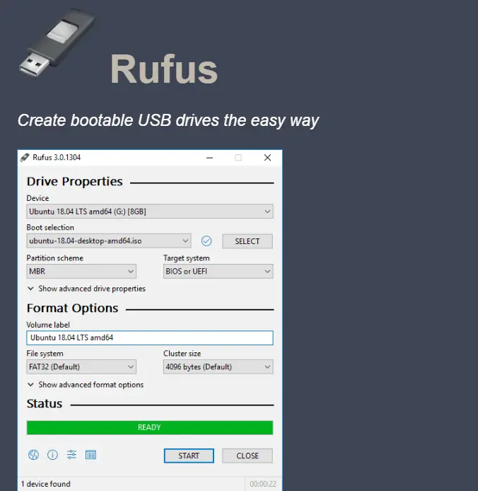 Rufus Homepage