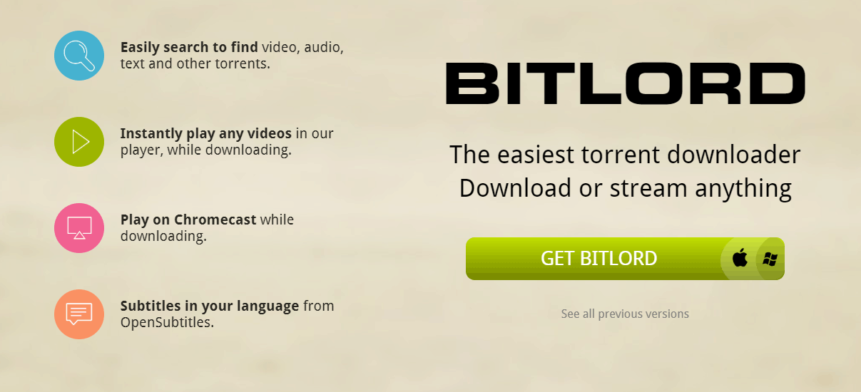 BitLord downloader