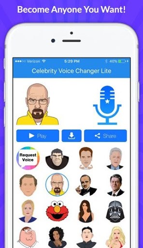 Celebrity Voice Changer