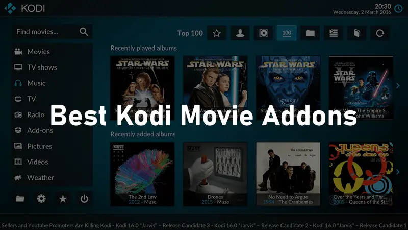 Best Kodi Movie Addons
