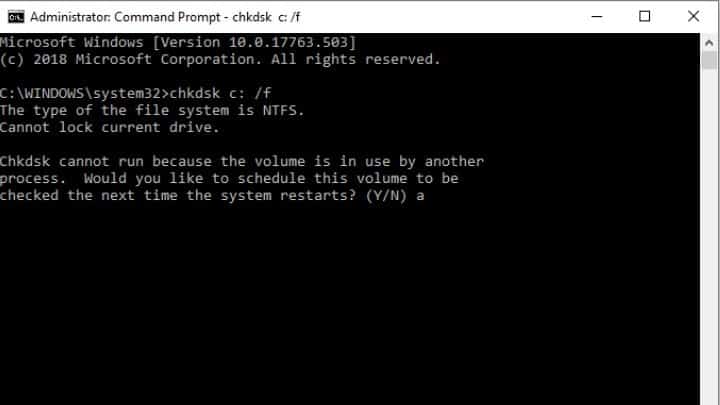 Chkdsk Repair Corrupted System Files