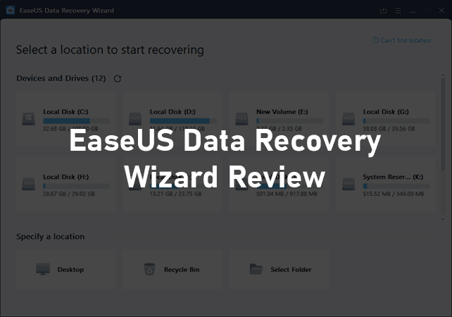 EaseUS Data Recovery Wizard Review