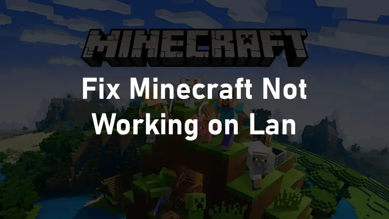Minecaft Lan Not Working