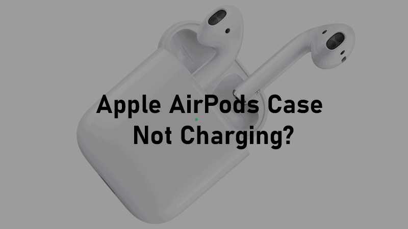 Airpods case not charging