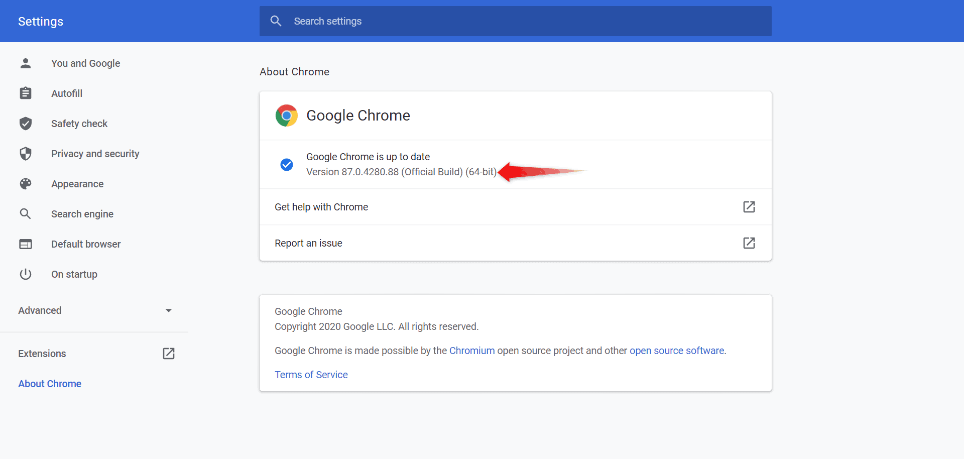 Google Chrome Aw Snap error