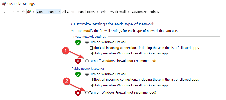 Avast won't update on Windows 10