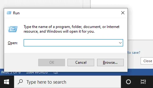 Windows Run Command - Turn Off Logitech Download Assistant