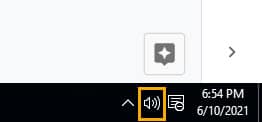 Windows Taskbar Sound Icon