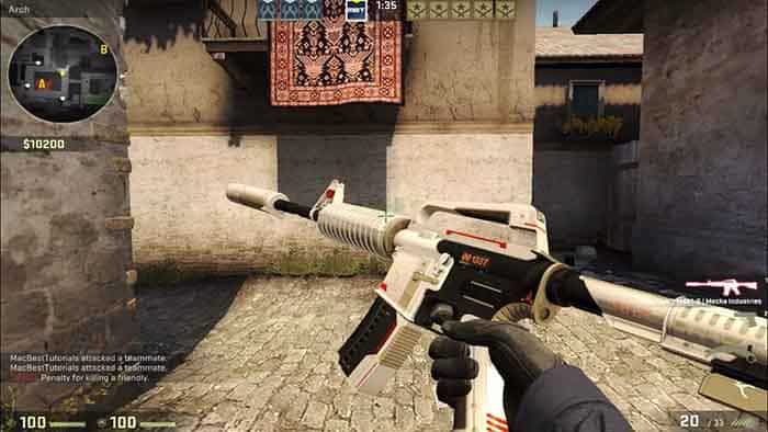 M4A1-S Mecha Industries Skin