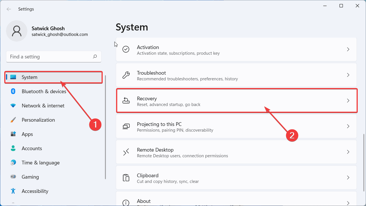 Windows 11 crash