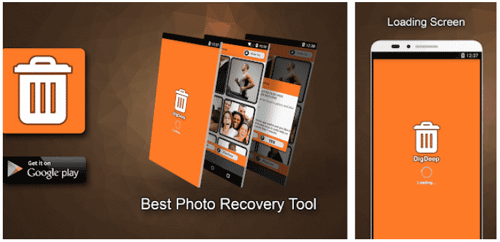 DigDeep Image Recovery