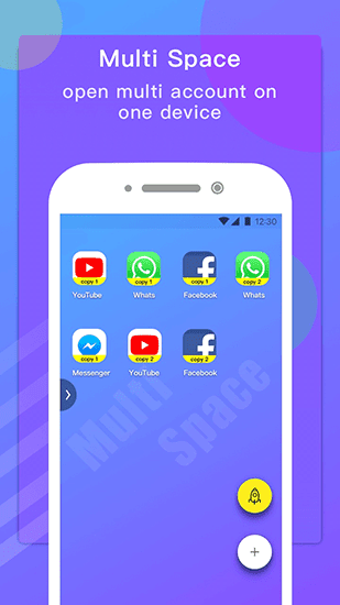 Multiple Space -Multiple Accounts And App Cloner