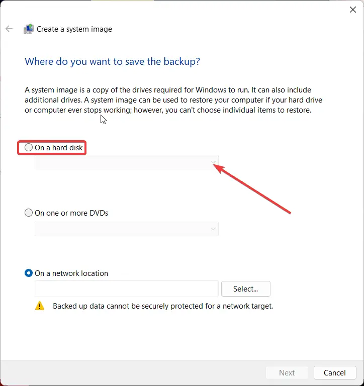 How do I do a full backup of Windows 11?