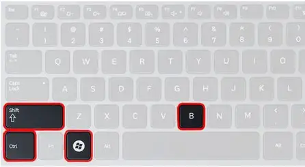 Surface keyboard shortcut to wake up