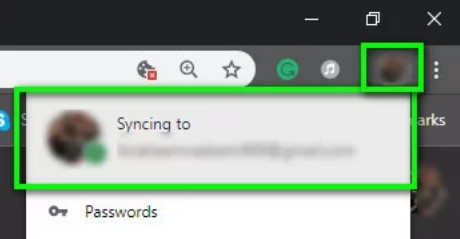syncing google account