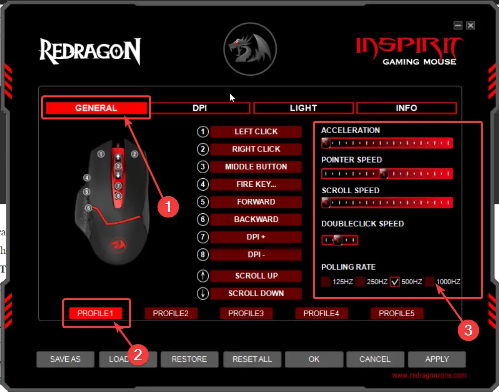 Use Redragon Mouse Software