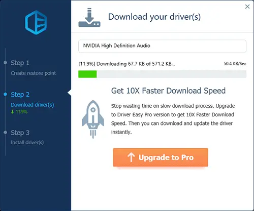 Driver Easy Downloading Driver Files