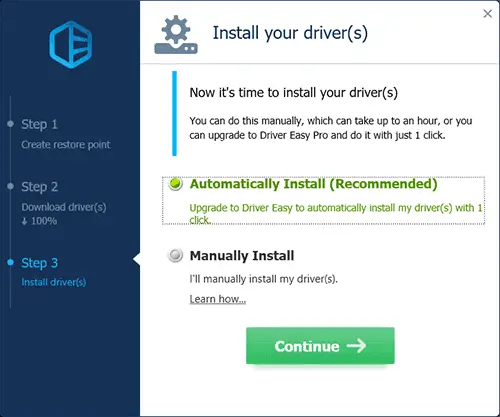 Driver Easy Install Your Drivers