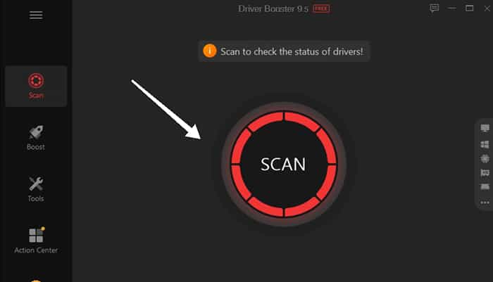 Scan for Driver Update
