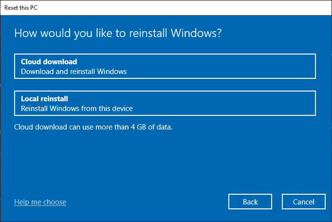 Windows 10 Cloud Install