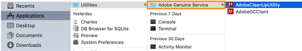 AdobeCleanUpUtility on Mac