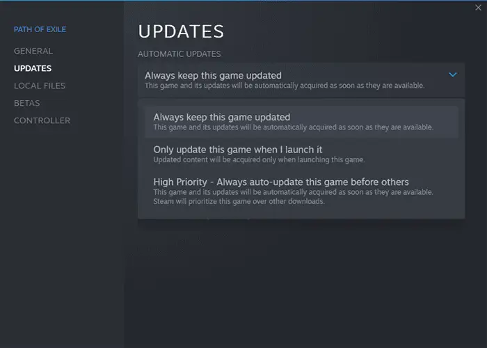 Updates - Always Keep this game updated