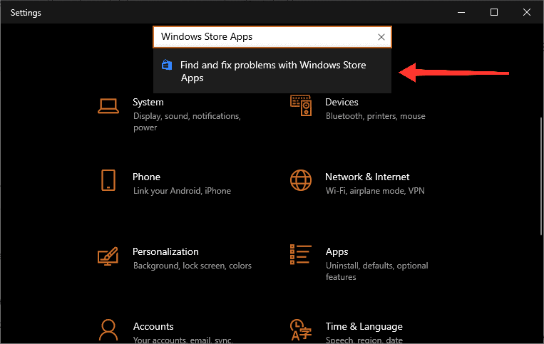 Windows 10 Settings App - Windows Store App