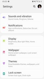 Android Settings & Display