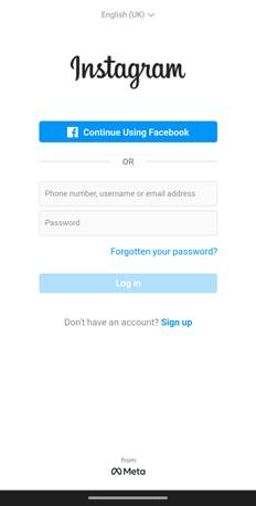 Instagram Web Login