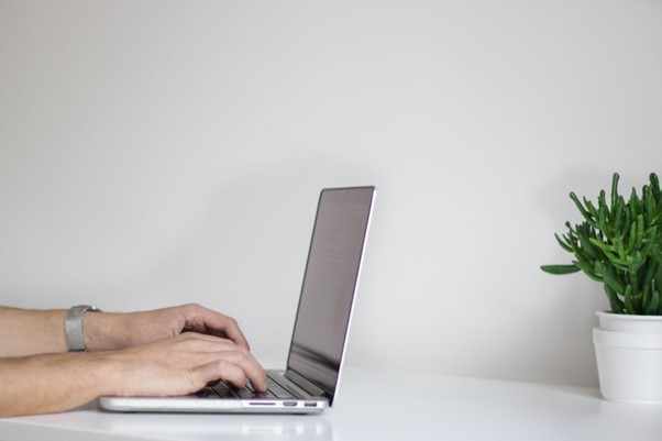 Man Working on Macbook